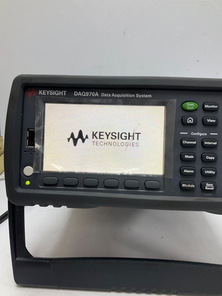KEYSIGHT TECHNOLOGIES DAQ970A DATA ACQUISITION SYSTEM W/KEYSIGHT DAQM901A MODULE