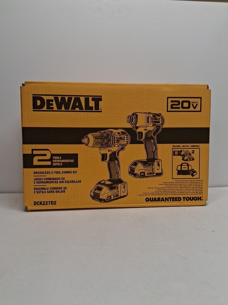 DEWALT 20V MAX Drill Driver - DCK227D2