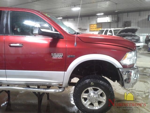 2012 Dodge 2500 Pickup Passenger Front Headrest Only Black Leather