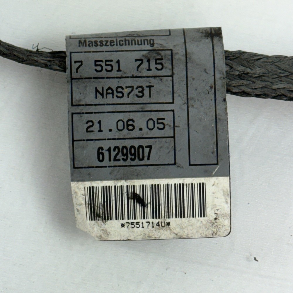 BMW 3 Series E87 E90 E91 N52 Engine Cable Band Interference Suppression 7551715