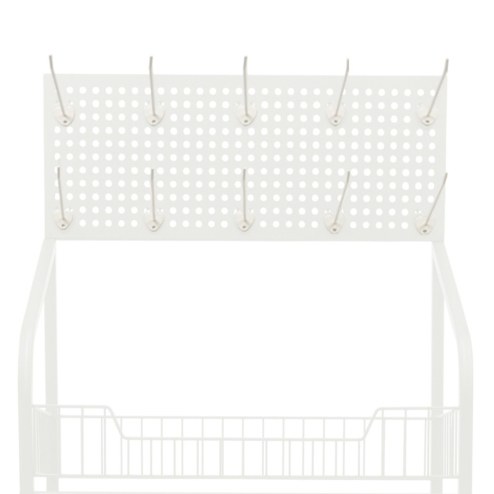 Retail Display Rack Wire Grid Store/Market Snack Display Stand Kitchen Organizer