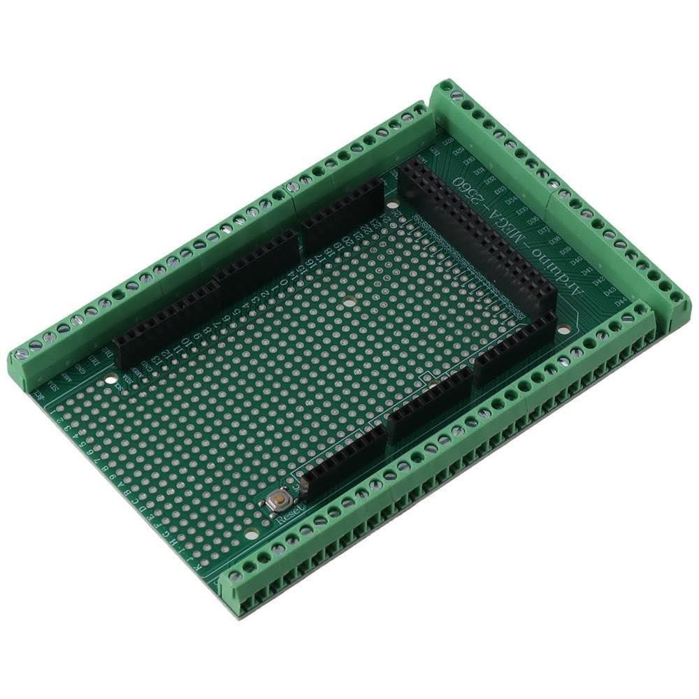 DualSided PCB Prototype Screw Terminal Expansion Board Kit for MEGA2560 R3