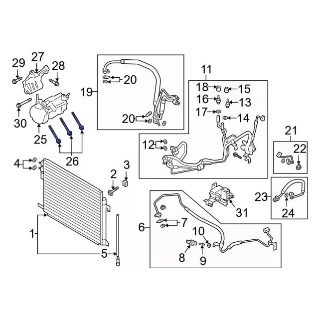 Genuine Ignition Coil Bolt W503280-S437