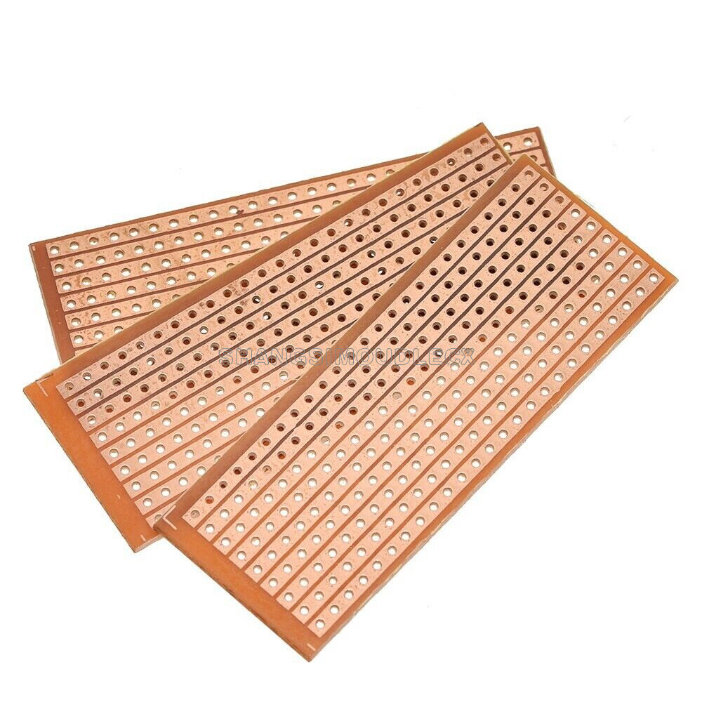 10PCS 2.5*6.4CM Prototype Paper PCB Universal Experiment Matrix Circuit Board