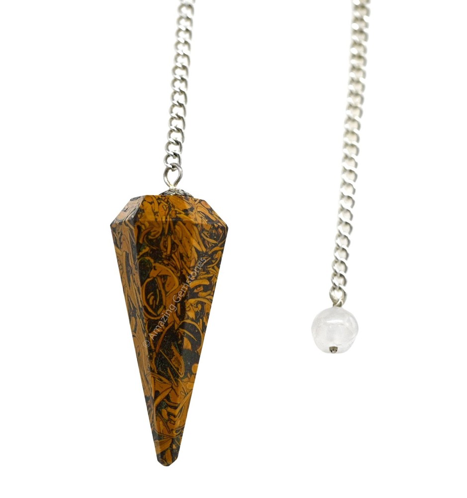 Mariyam Jasper Dowsing Crystal Pendulum