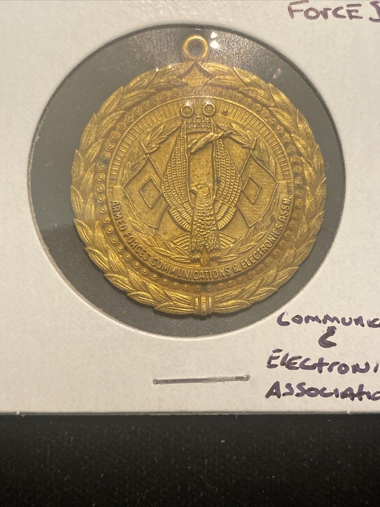 Armed Forces Communication And Electronics Medallion Token Undated