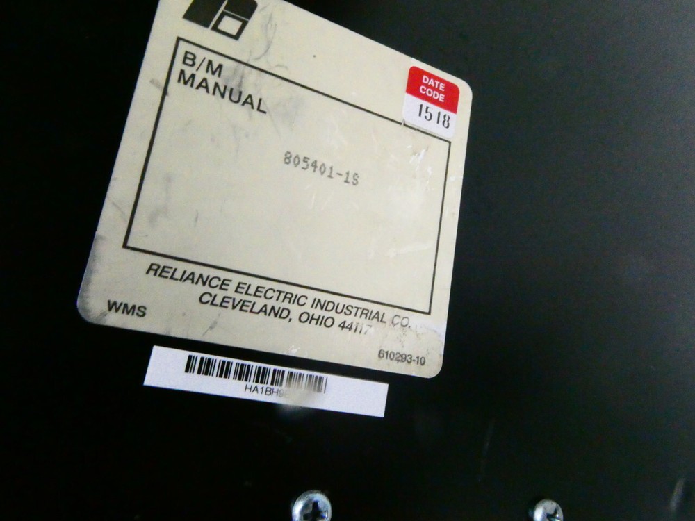 Reliance 805401-1S Dc Power Module Interface Rack