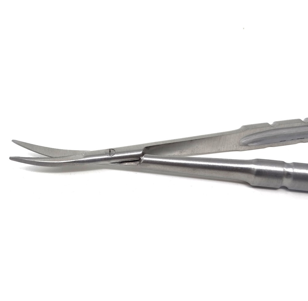 Castroviejo Scissors Curved Sharp/Sharp Blades 4.5" Micro Surgery Instruments