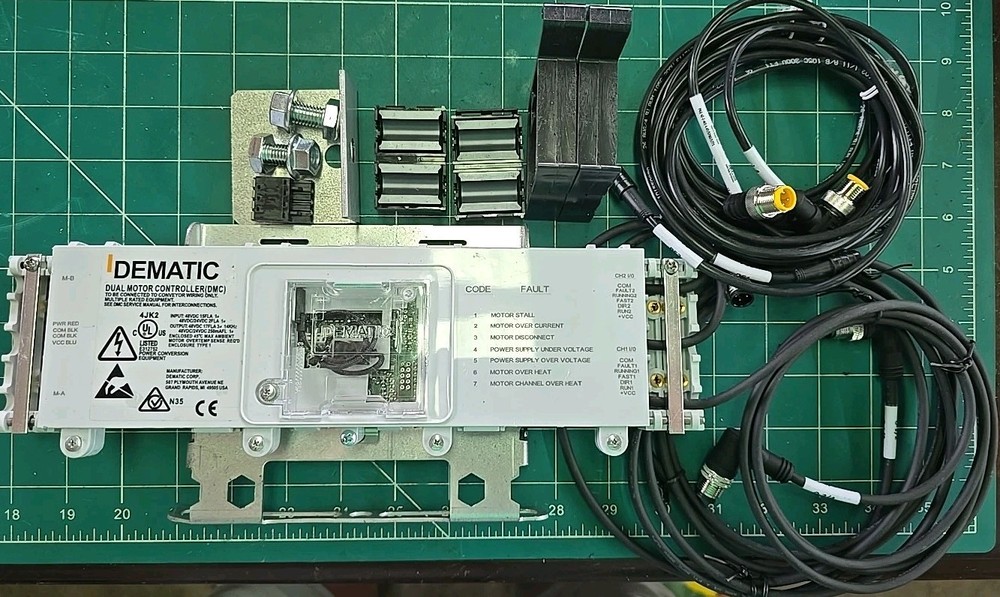 DEMATIC DUEL MOTOR CONTROLLER   K0419-07AAA REV. AH
