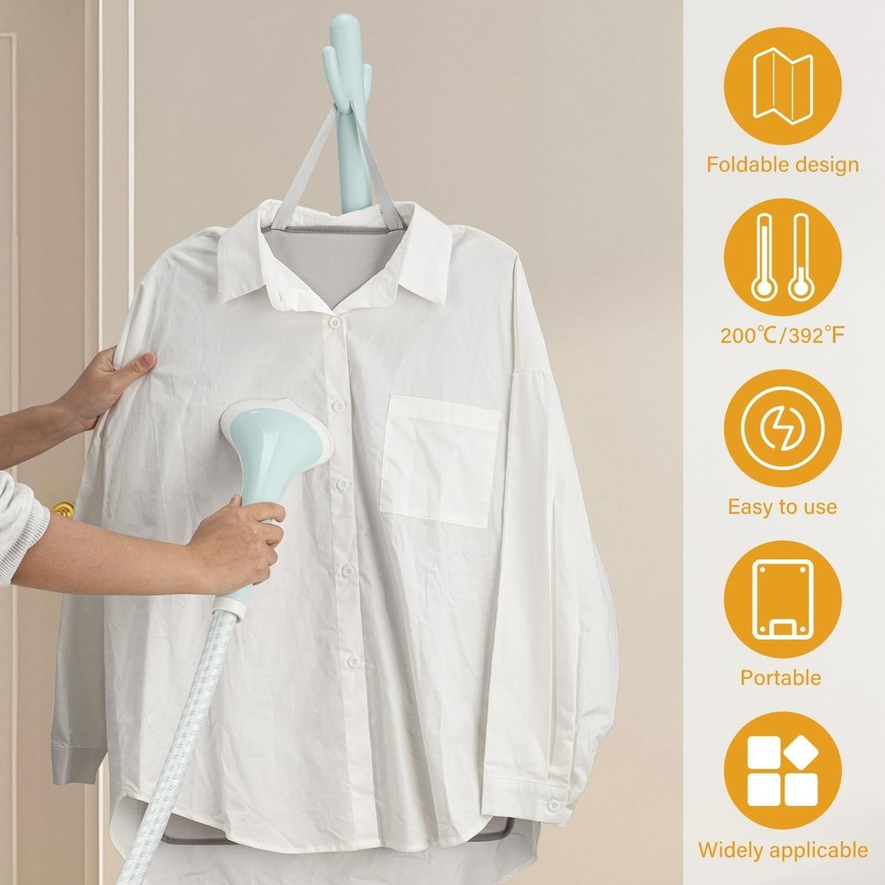 Clothes Steamer Board Hanging Ironing Pad Multi-Function Ironing Mat