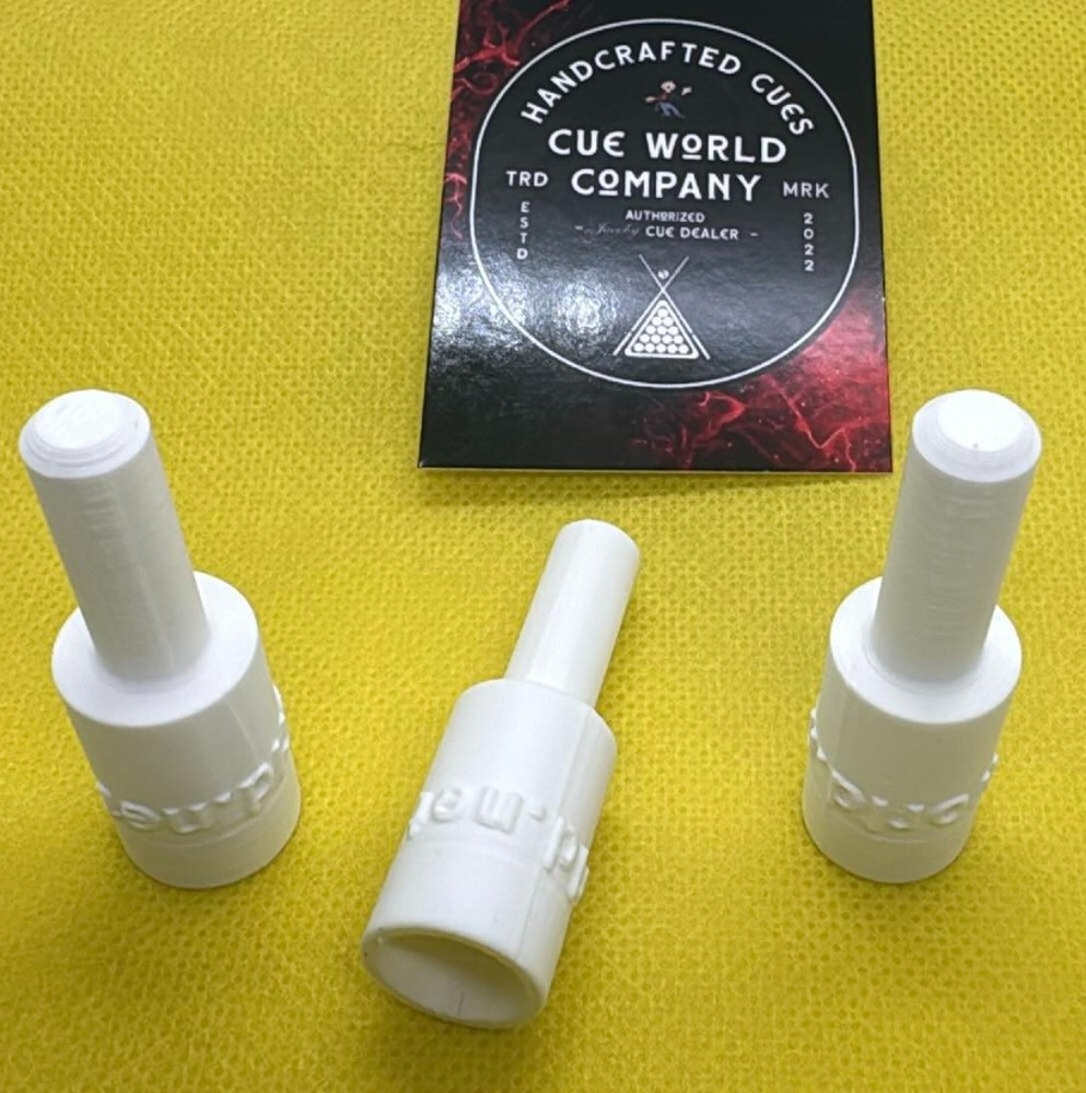 Pool Cue Tip Centering Tool - 3 Pack