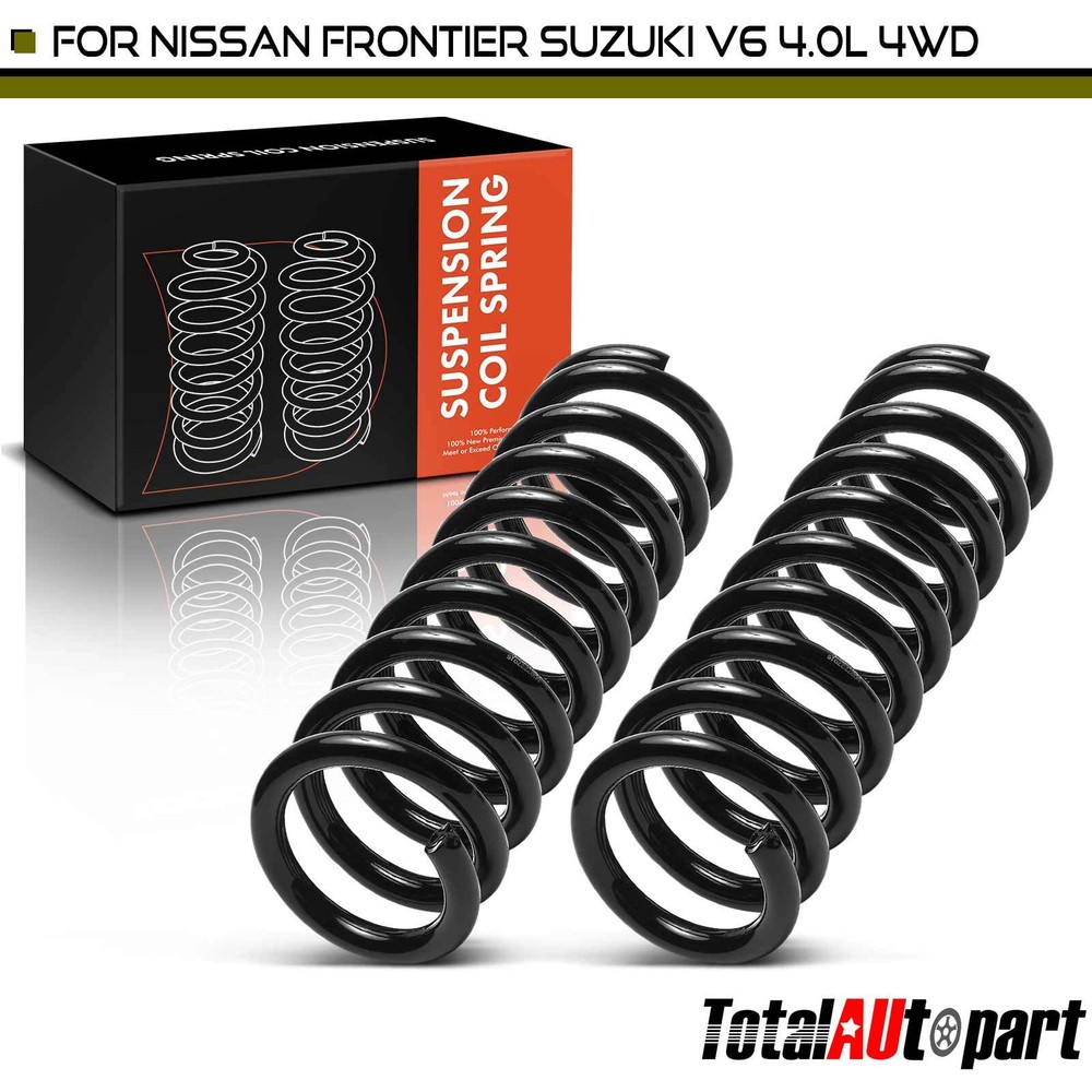 2x Coil Spring for Nissan Frontier Pathfinder Xterra Front Left and Right Side