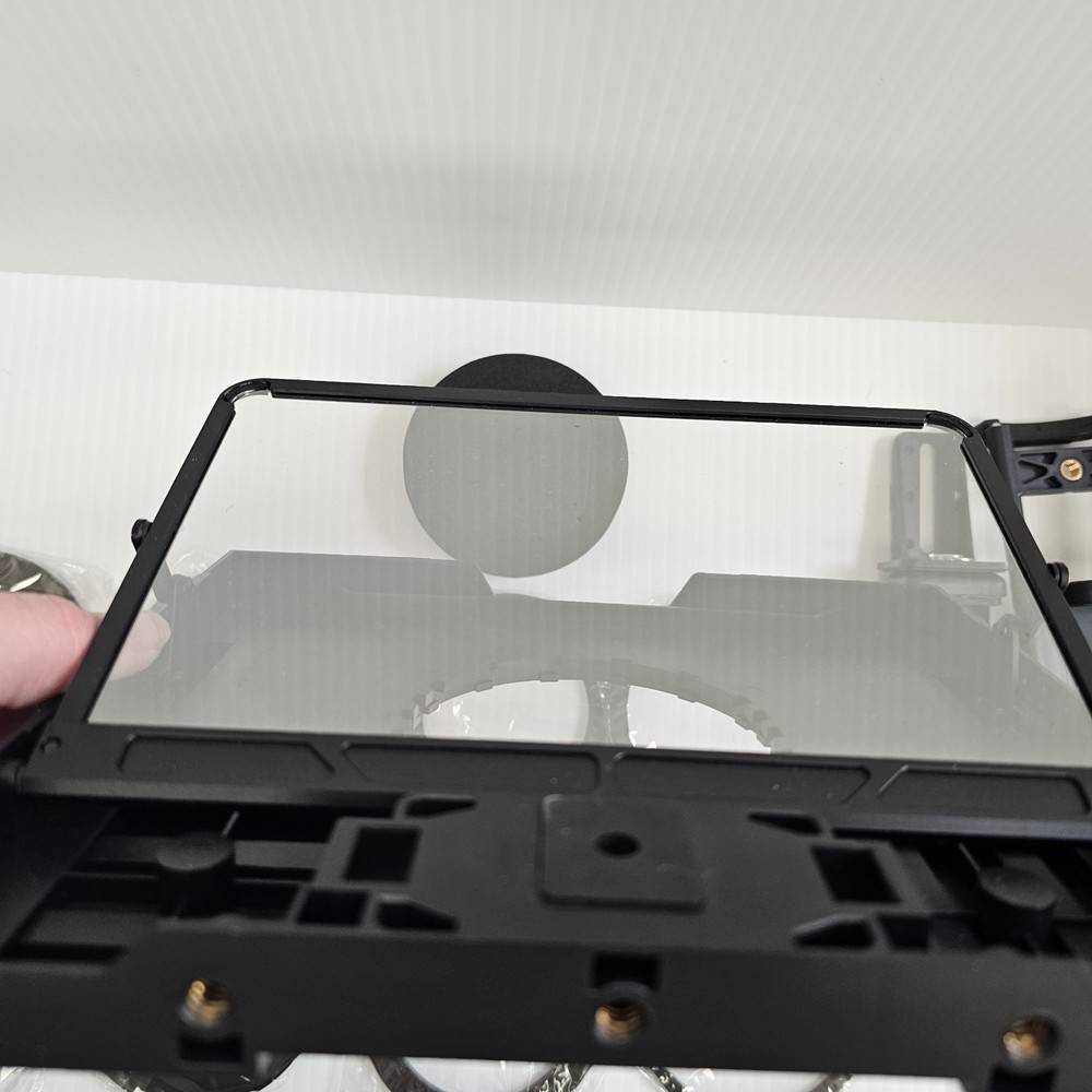 Lavokol Portable Teleprompter Kit Cell Phone Tablet Script Reader 2-6" Devices