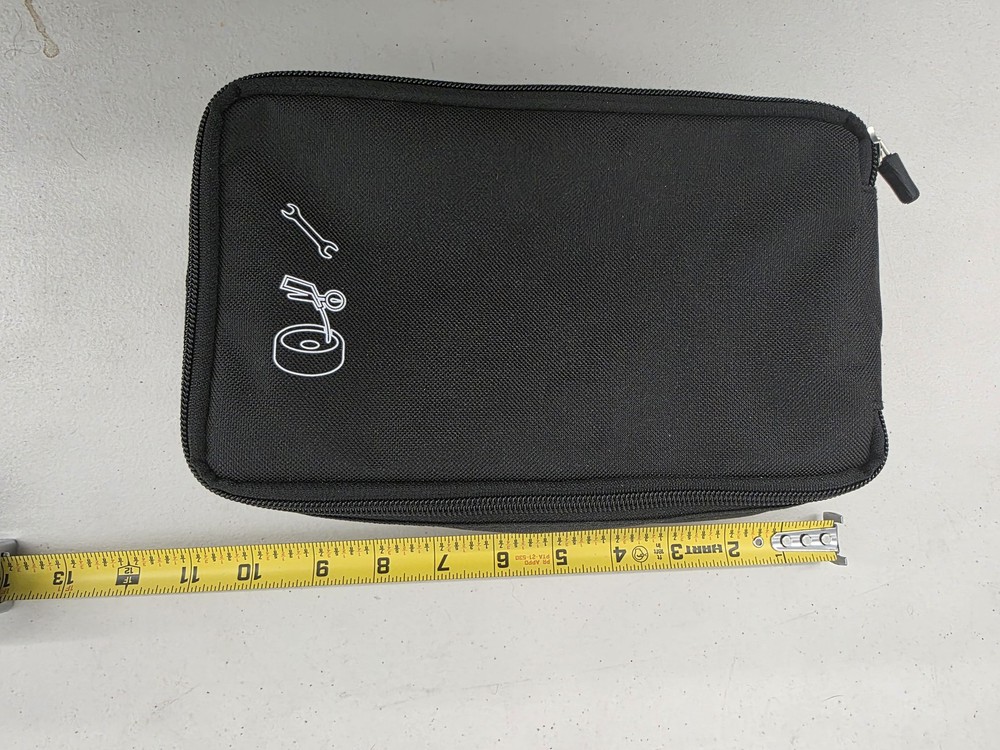 Universal Air Tool Compressor Accessory Kit Storage Carry Case Bag Black