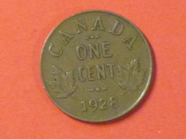 1928 Small Cent - Canada - KM# 28  - Very nice