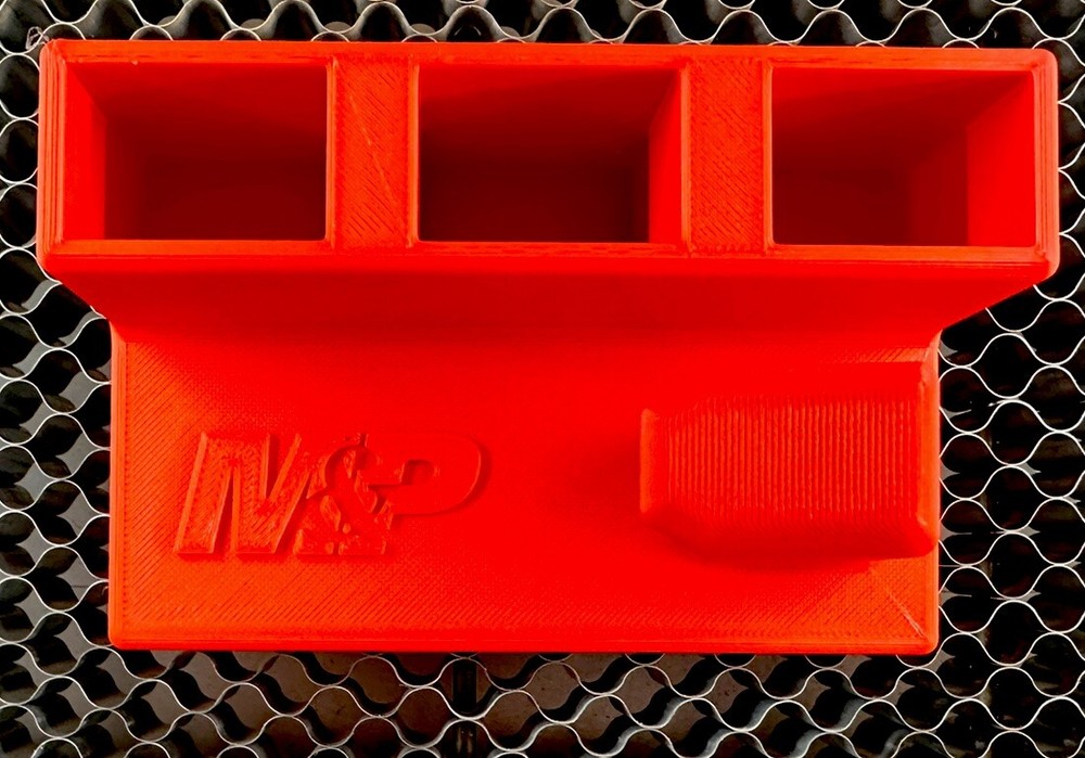 Smith and Wesson M&P Pistol Stand Red *Does Not Fit Shield Series