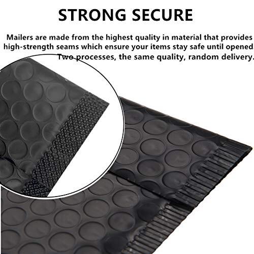 Bubble Mailers 4x6 Inch 12 Pack Small Padded Envelopes Poly 4X6 Inches Black