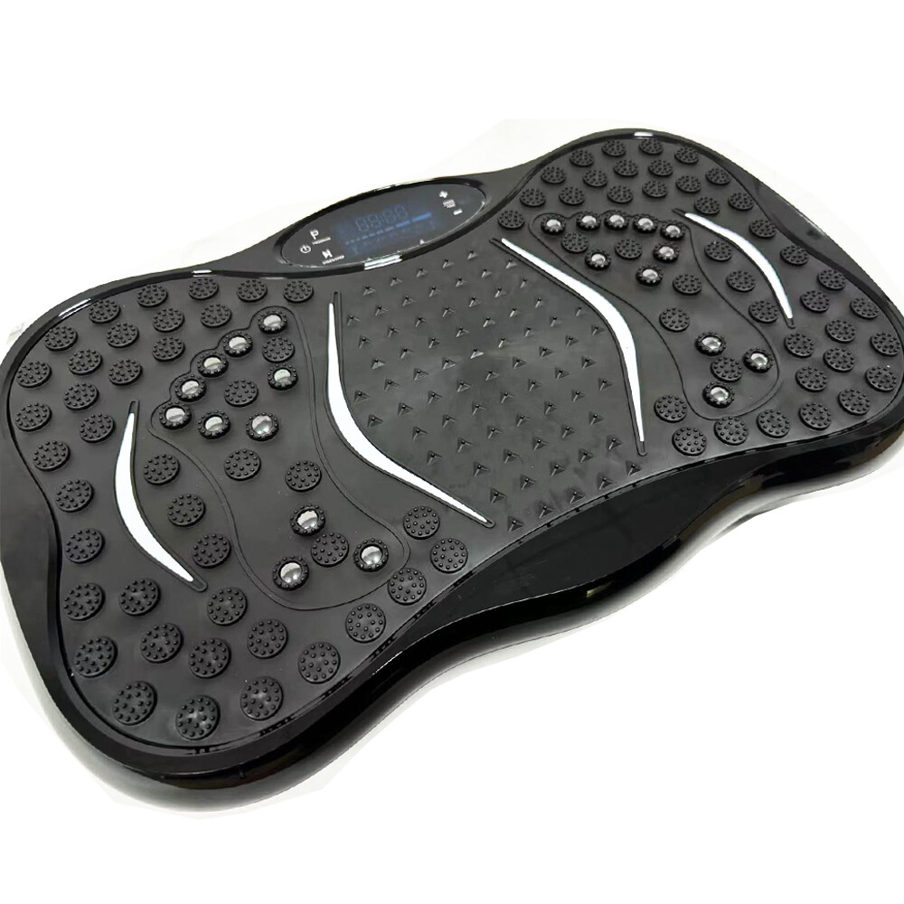 SEGAWE Vibration Plate Body Exercise Trainer Machine Platform Massage, BLACK