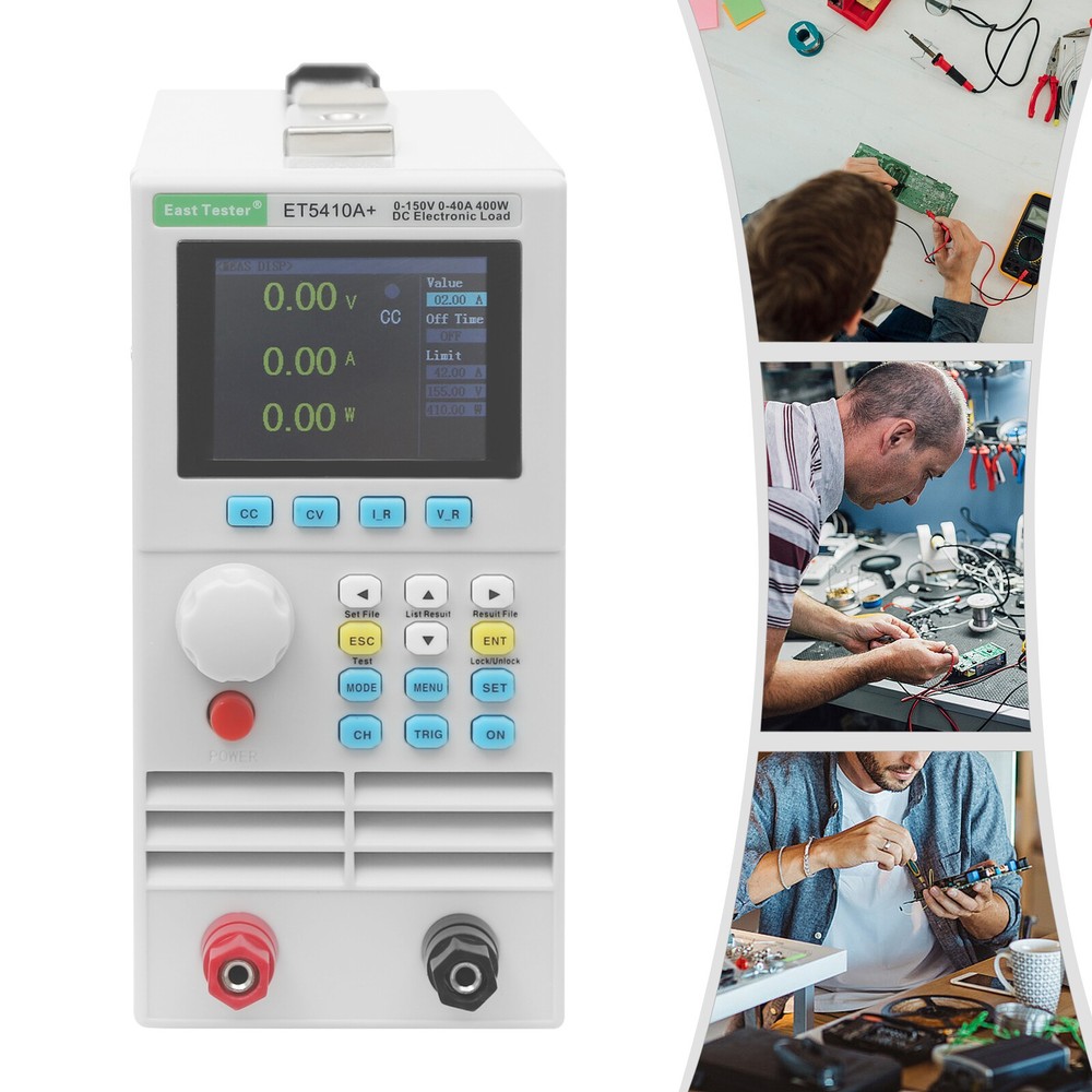 Electronic Load Tester 400W 150V 40A Single Channel Programmable Load Tester