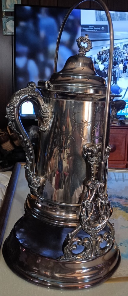 Sheffield Silver Co Tipping Water Pitcher 1016