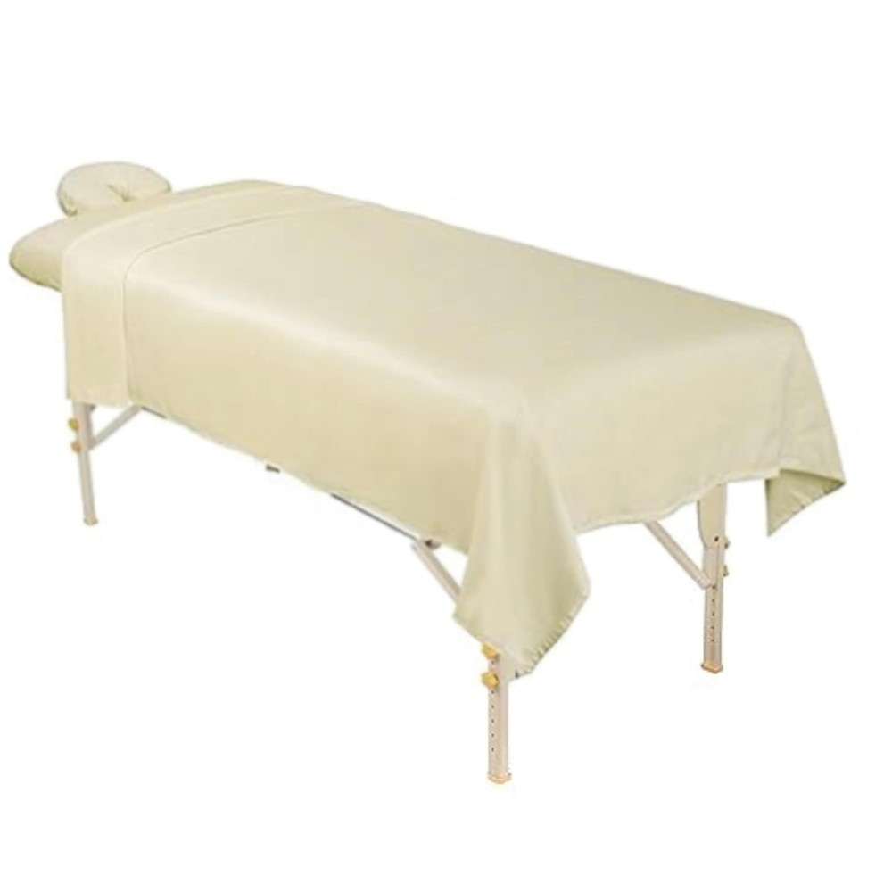 ForPro Professional Collection Premium Microfiber Massage Table, Natural
