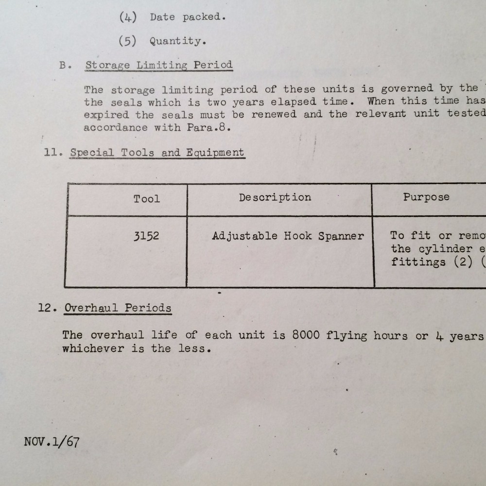 Electro-Hydraulics Type 4085 4089 Accumulator Overhaul Manual