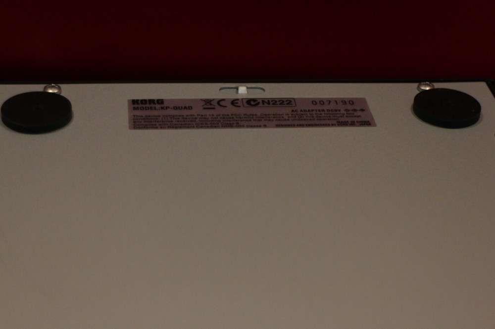 USED Korg KAOSS PAD QUAD Dynamic Effect Processor KP U2233 240424