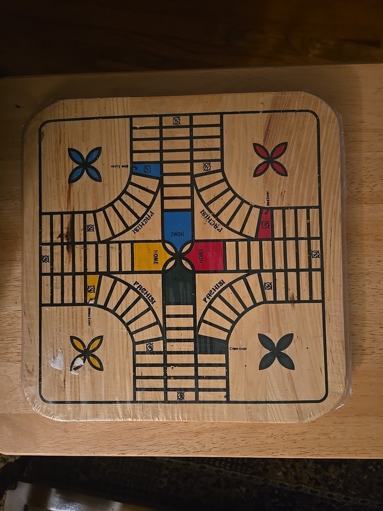 Solid Wood /Pachessi   Game Board, 11” Square
