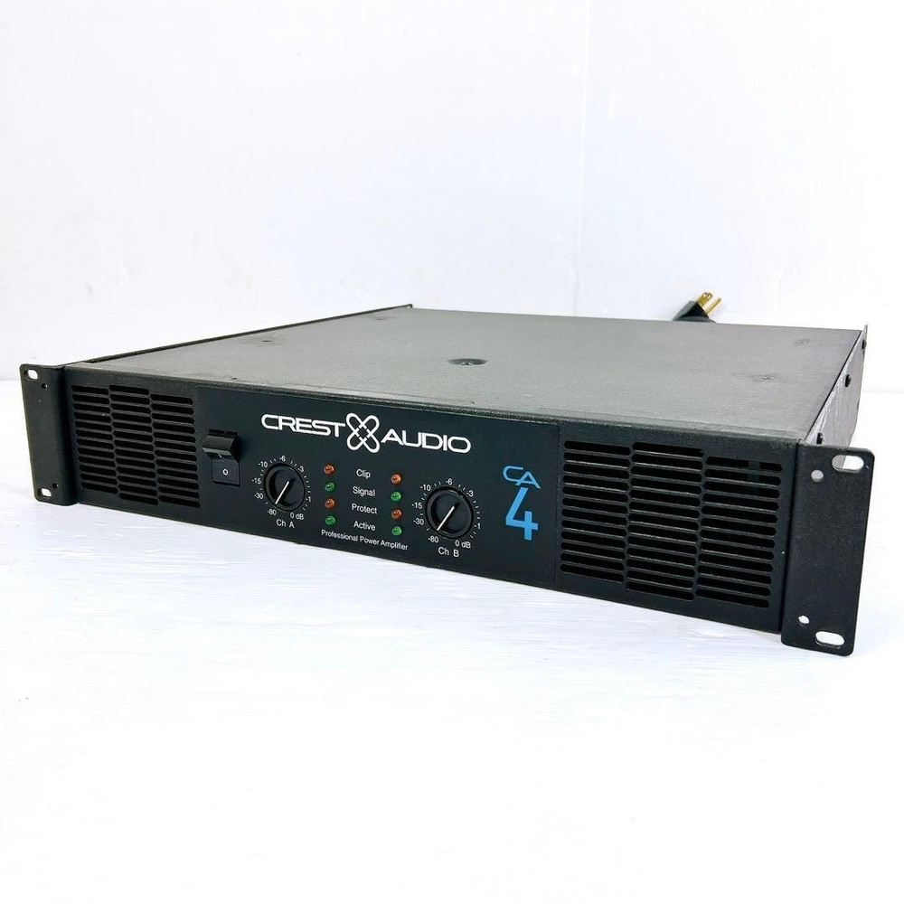 Crest Audio Ca4 Stereo Power Amplifier Professional