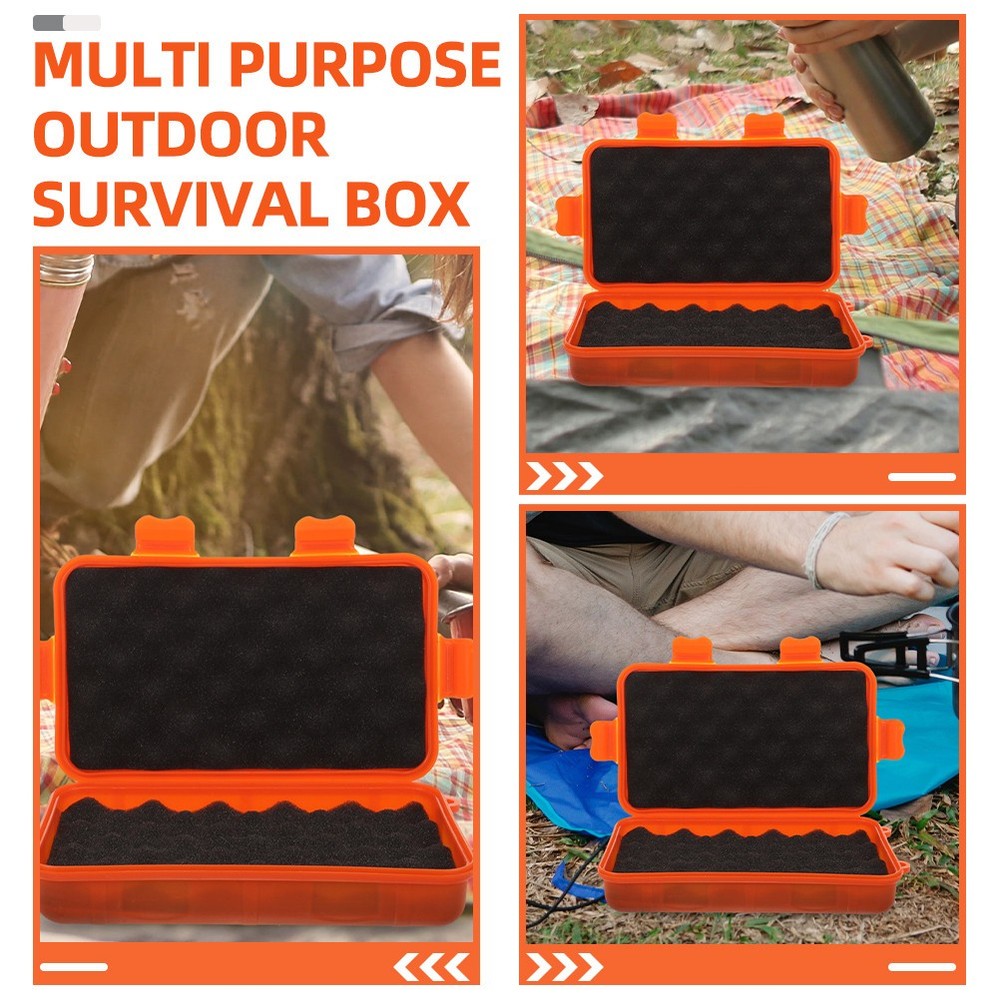 Storage Box Camping Equipment Survival Items Organizer Container