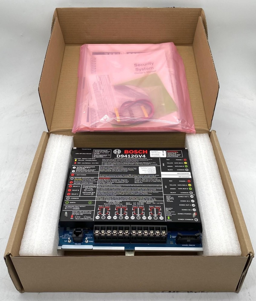 BOSCH D9412GV4 SECURITY CONTROL PANEL