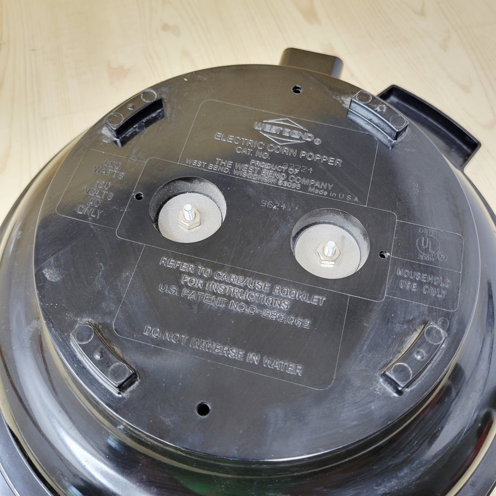 VTG West Bend Butter-Matic II Automatic Corn Popper 4 Quart