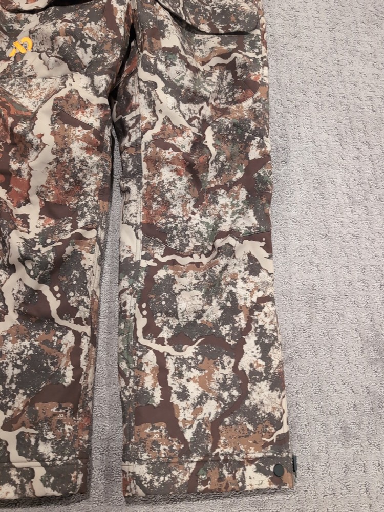 First Lite Solitude 2.0 Bibs Specter Medium Insulated Windproof Exclnt Free ⛴️