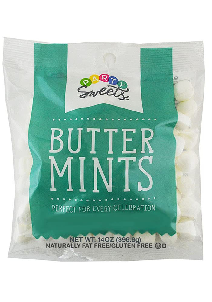 White Buttermints, 14 Ounce, Appx. 100 Pieces from