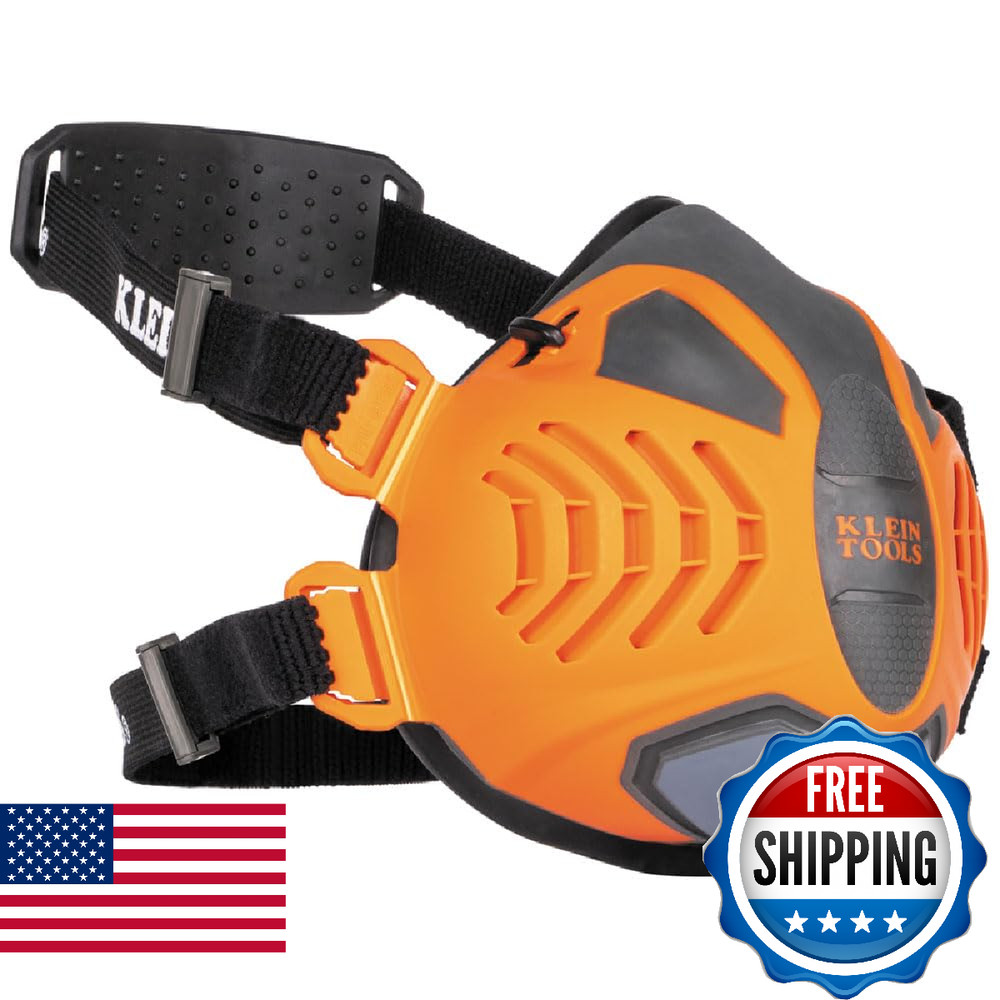 Klein Tools 60552 P100 Half-Mask Respirator w/ Replaceable Filters