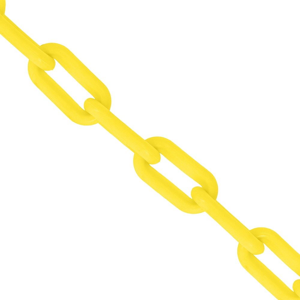 BISupply Plastic Chain Barrier 125ft Plastic Halloween Chain Crowd Control