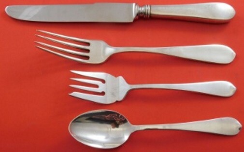 Betsy Patterson by Stieff Sterling Silver Flatware Regular Size Setting(s) 4pc