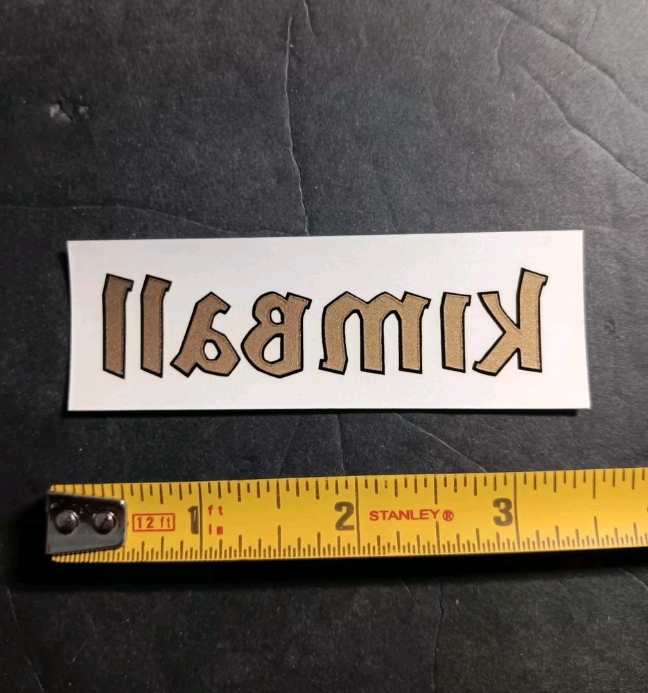 KIMBALL  -  Piano Fallboard Decal  / Sticker