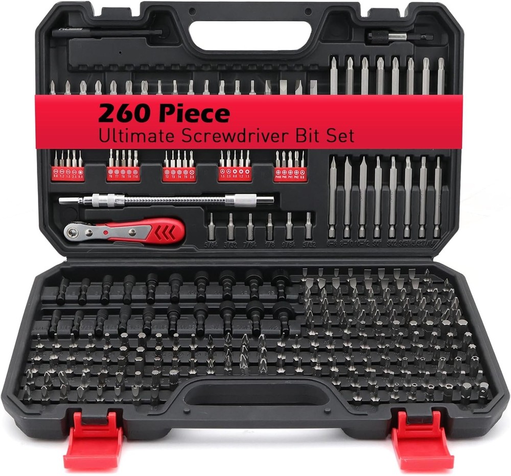 Gunsmith Screwdriver Set Gunsmithing Firearm Tools Kit 260 Bits Pro NEW