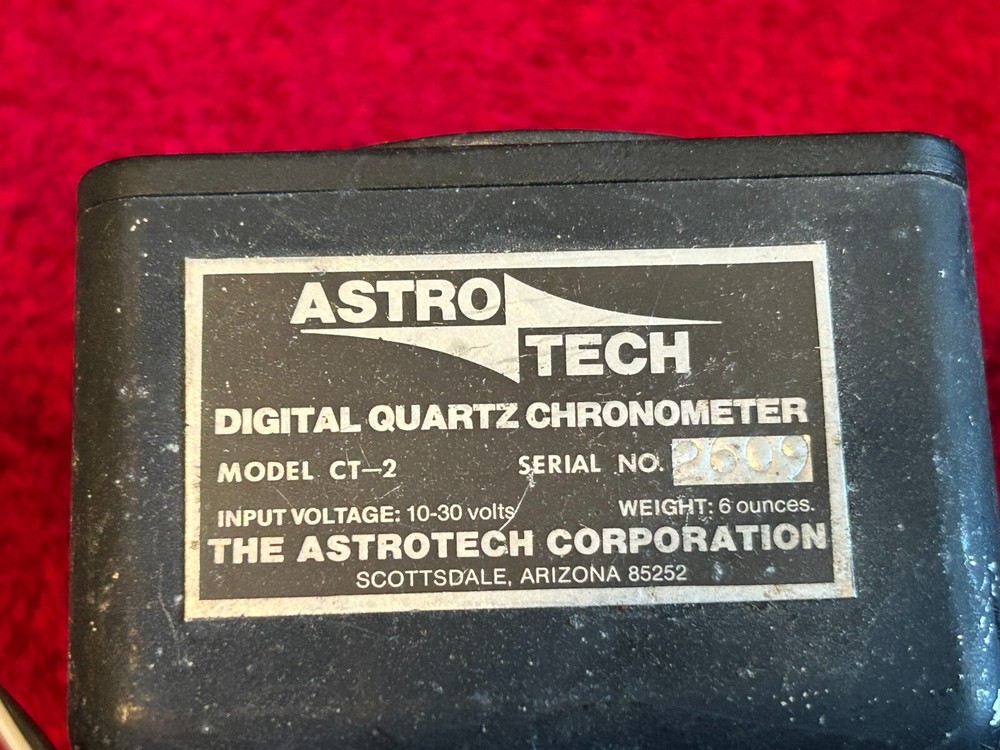 ASTROTECH CT-2 DIGITAL QUARTZ CHRONOMETER CORE