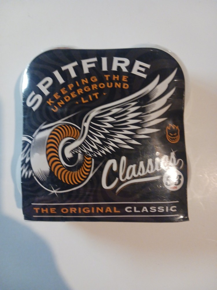 Spitfire Skateboard Wheels Classics 53mm Orange/White