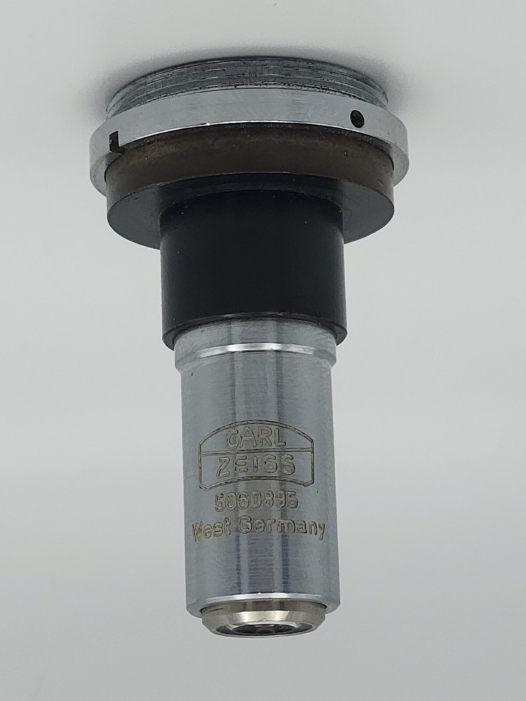 MICROSCOPE OBJECTIVE CARL ZEISS 10 / 0.2 GERMANY OPTICS