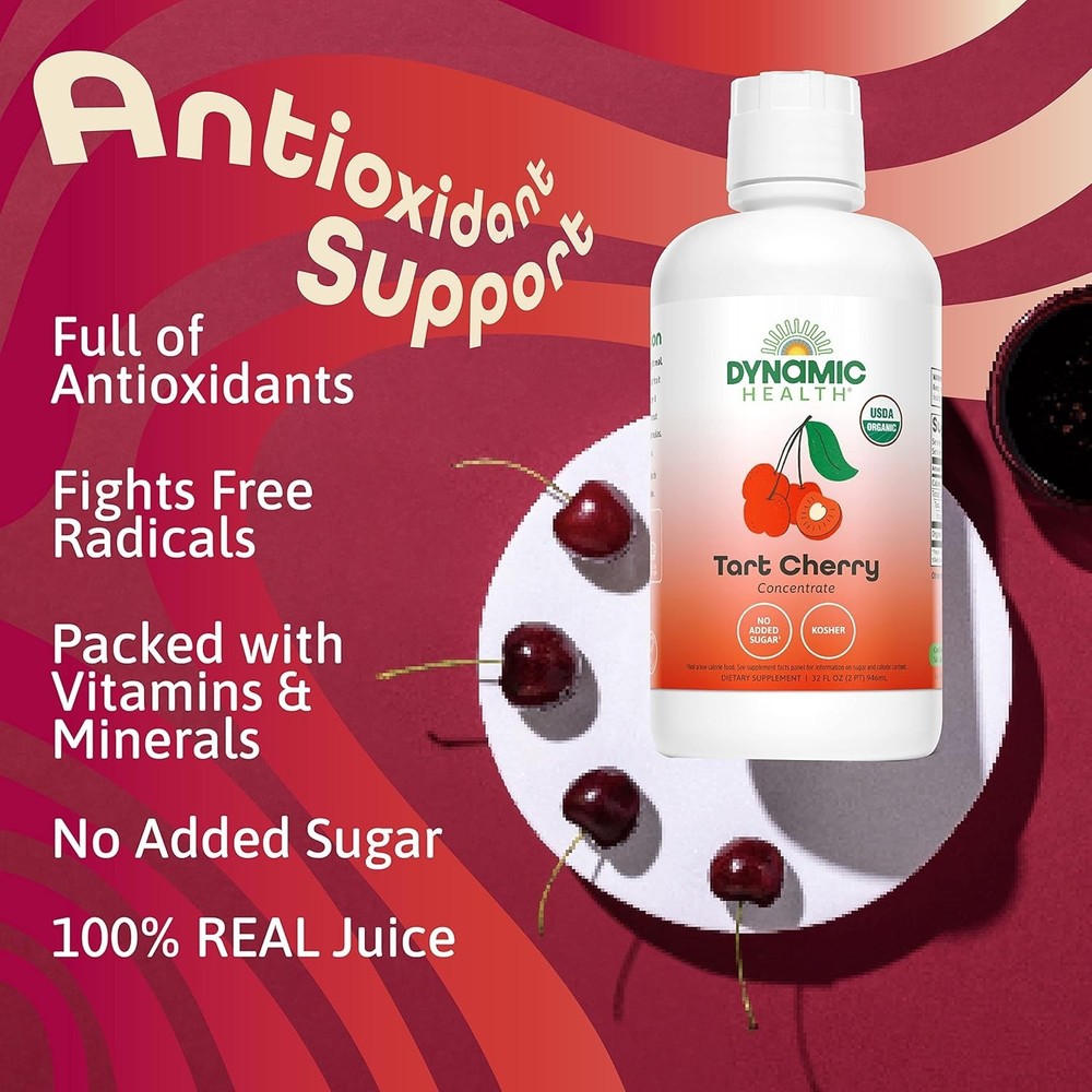Tart Cherry Juice Concentrate, No Additives