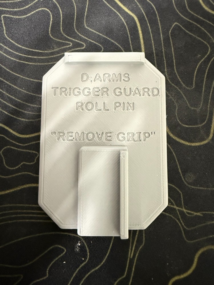 Trigger Guard Roll Pin Install Jig