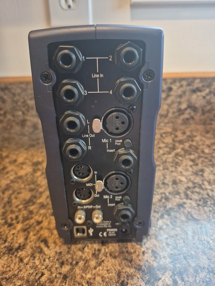 Lexicon Omega Desktop Recording Studio - No Power Adapter -