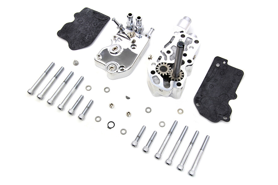 Polished Oil Pump Assembly fits Harley Davidson