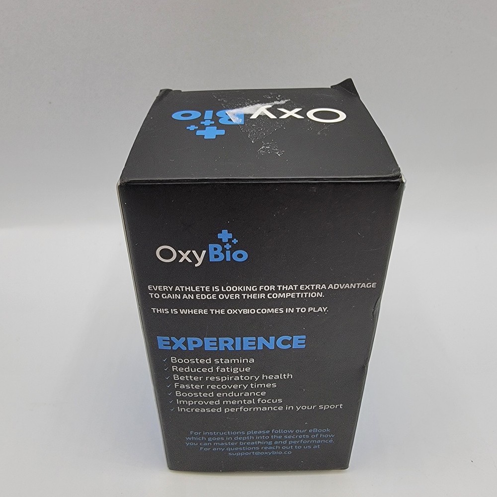 NEW OxyBio Oxy Respiratory Trainer | Breathe Easier - Breathing Trainer Device