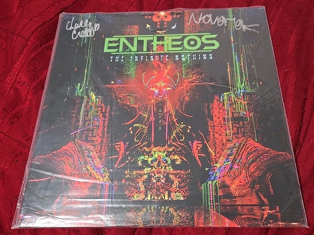 Entheos The Infinite Nothing Ltd Ed Splatter Vinyl Record SIGNED Jacket (Jinjer)