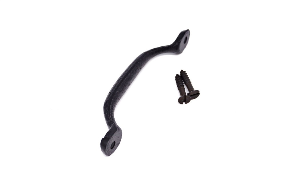 3" Black Cast Iron Pull Cast Iron Drawer Door Pull Colonial Black Drawer Pull