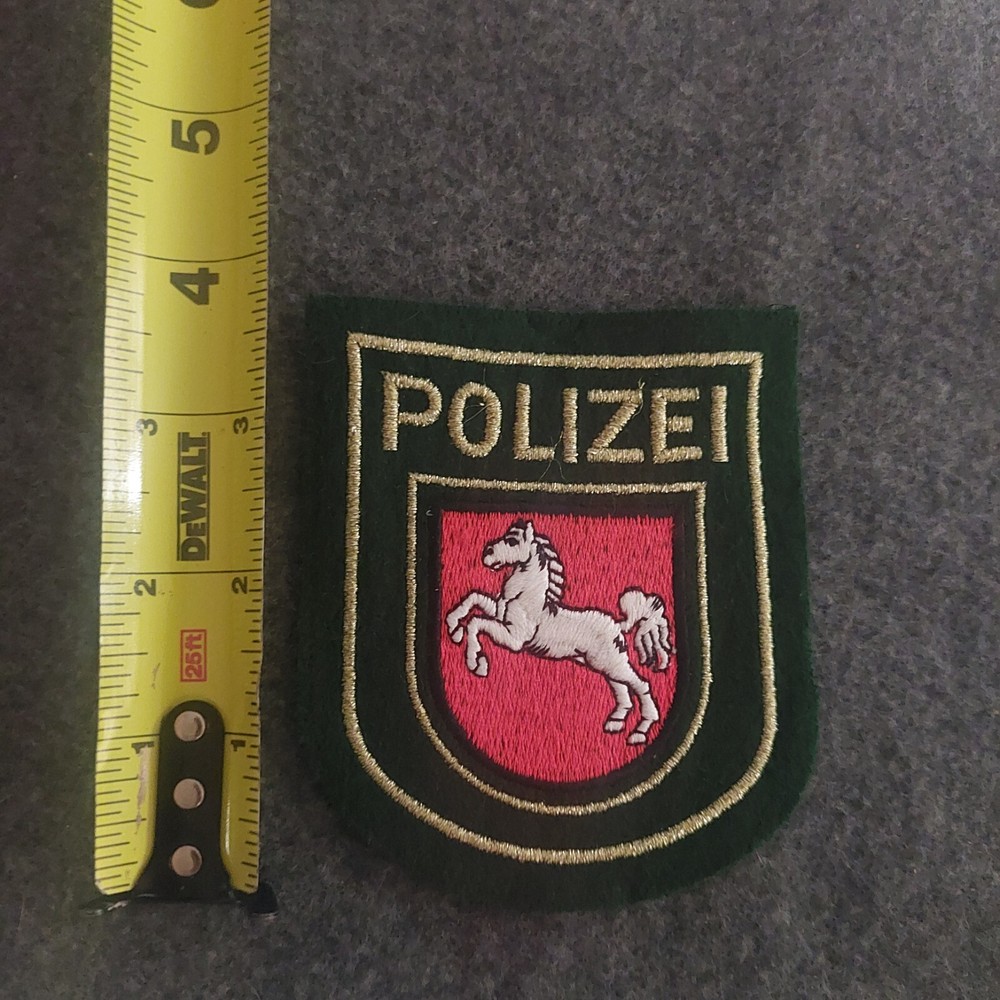 Lower Saxony Gemany - Polizei - Police Department Patch